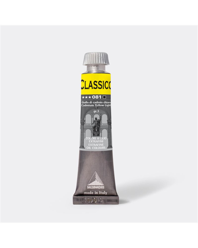 Colore a olio extrafine 20ml giallo di cadmio chiaro Maimeri