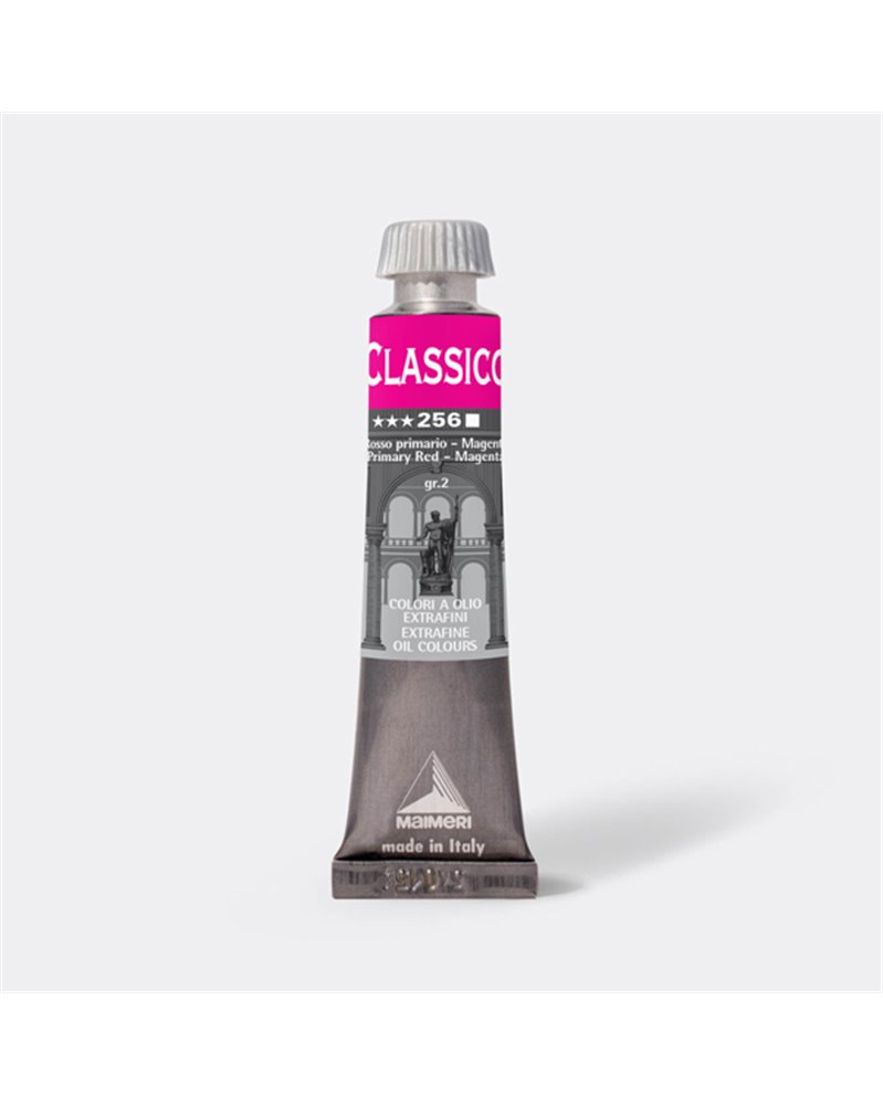 Colore a olio extrafine 20ml rosso primario magenta Maimeri