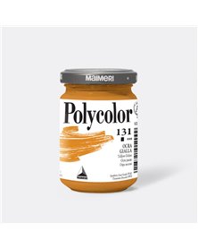 Colore vinilico Polycolor vasetto 140 ml ocra gialla Maimeri