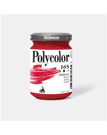 Colore vinilico Polycolor vasetto 140 ml carminio Maimeri