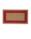 ZERBINO COCCO C/FONDO IN VINILE 60X100CM ROSSO VELCOC