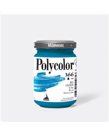 Colore vinilico Polycolor vasetto 140 ml celeste Maimeri