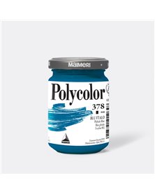 Colore vinilico Polycolor vasetto 140 ml blu ftalo Maimeri