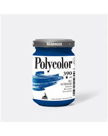 Colore vinilico Polycolor vasetto 140 ml blu oltremare Maimeri