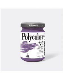 Colore vinilico Polycolor vasetto 140 ml violetto brillante Maimeri