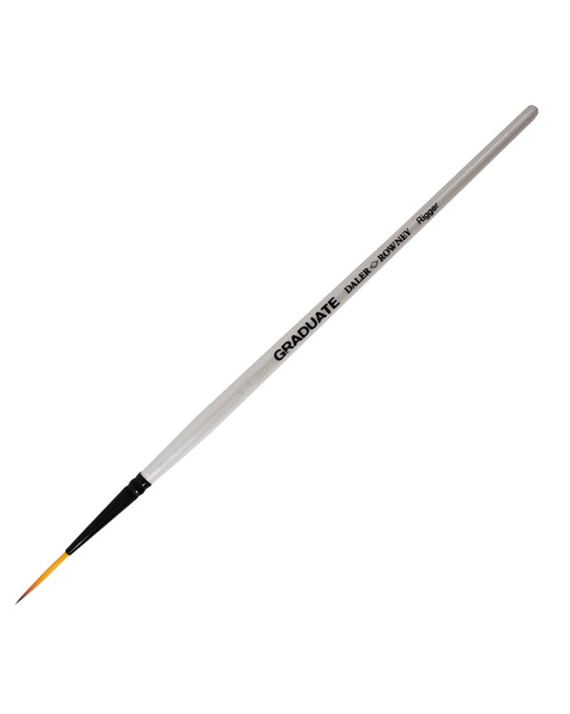 Pennello sintetico Graduate Punta lunga n.3 Manico corto Daler Rowney