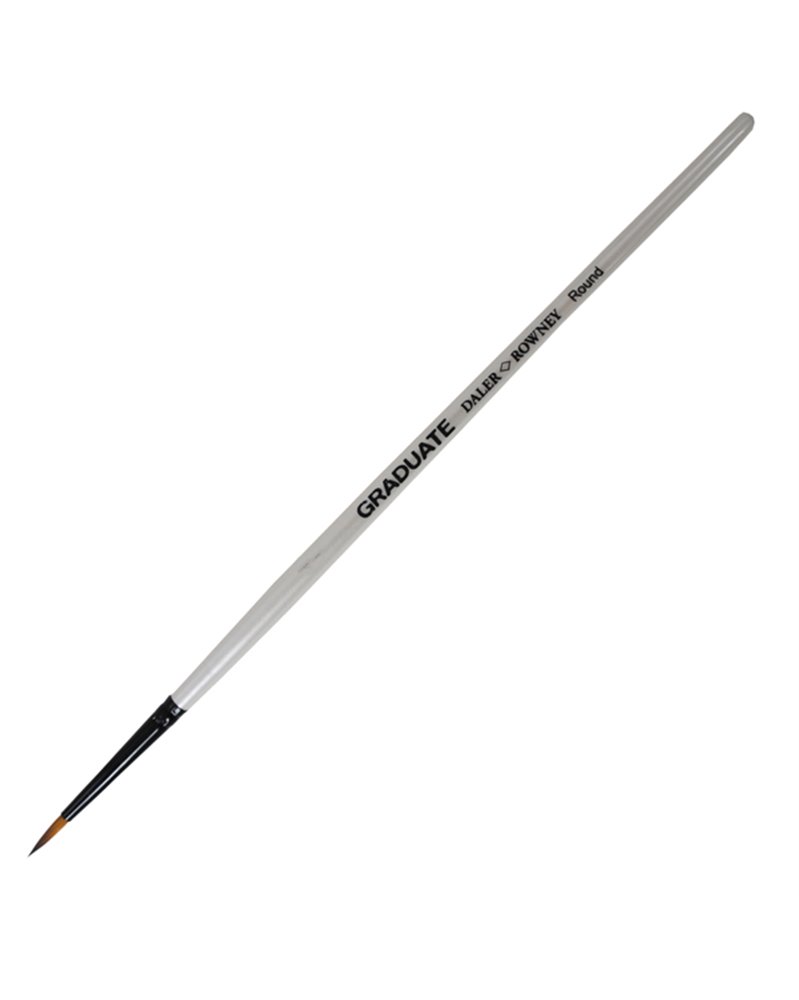 Pennello sintetico tondo Graduate n.4 manico corto Daler Rowney