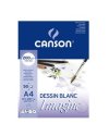 Blocco collato lato corto IMAGINE A4 50 fg. 200 gr.