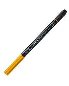 Pennarello a 2 punte AQUA BRUSH DUO giallo cromo scuro LYRA L6520009