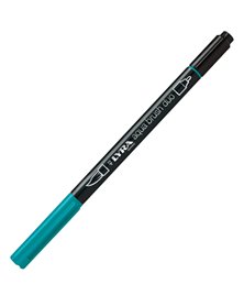 Pennarello a 2 punte AQUA BRUSH DUO verde Paolo Veronese LYRA L6520061