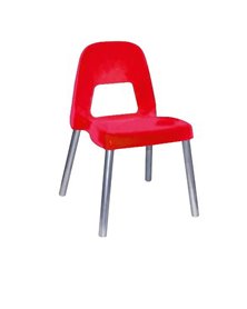 Sedia per bambini Piuma H31cm rosso CWR