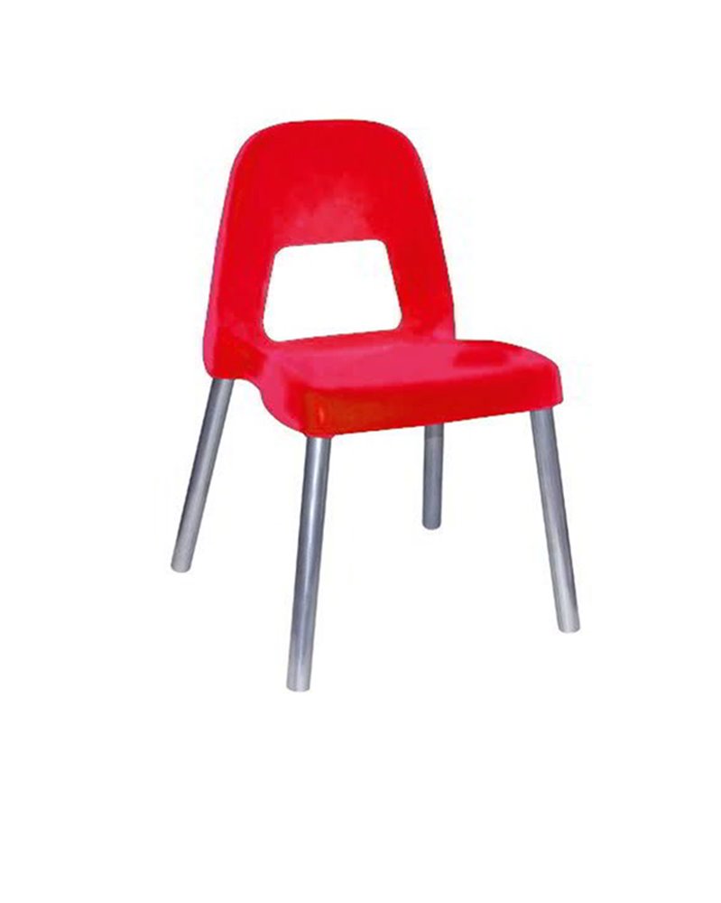 Sedia per bambini Piuma H31cm rosso CWR