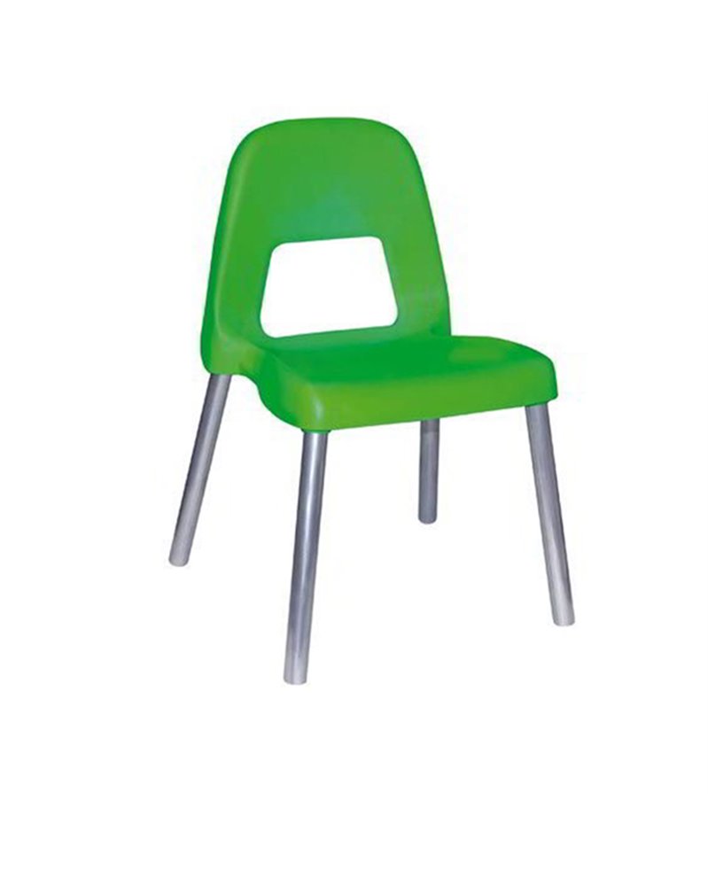 Sedia per bambini Piuma H31cm verde CWR