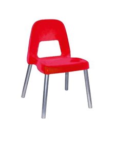 Sedia per bambini Piuma H35cm rosso CWR