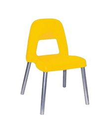 Sedia per bambini Piuma H35cm giallo CWR