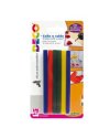 12 stick colle colori assortiti per pistola mini TG02M Ã˜.7mm - lungh.10cm Cwr