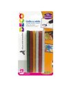 12 stick colle glitter assortite per pistola mini TG02M Ã˜.7mm - lungh.10cm Cwr