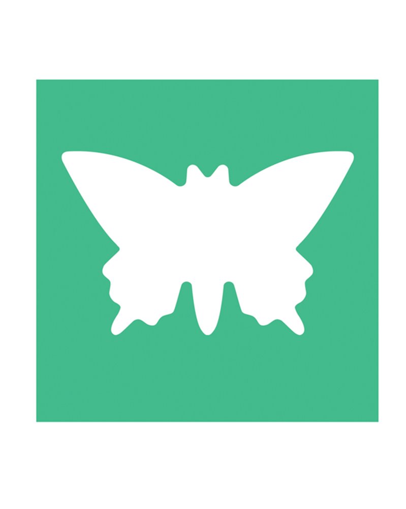 Fustella con motivo Farfalla dim. 25mm CWR