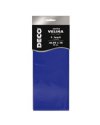 Busta 5 fogli carta velina 20gr 50x76cm blu CWR
