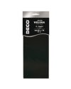Busta 5 fogli carta velina 20gr 50x76cm nero CWR