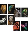 Maxiquaderno A4 20fg+1 80gr 5mm c/margine Full Moon Animal 2020 Blasetti