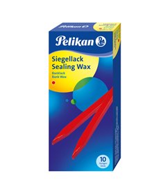 CERALACCA ROSSA 15/10 STECCHE PELIKAN 400GR FINE PER LETTERE