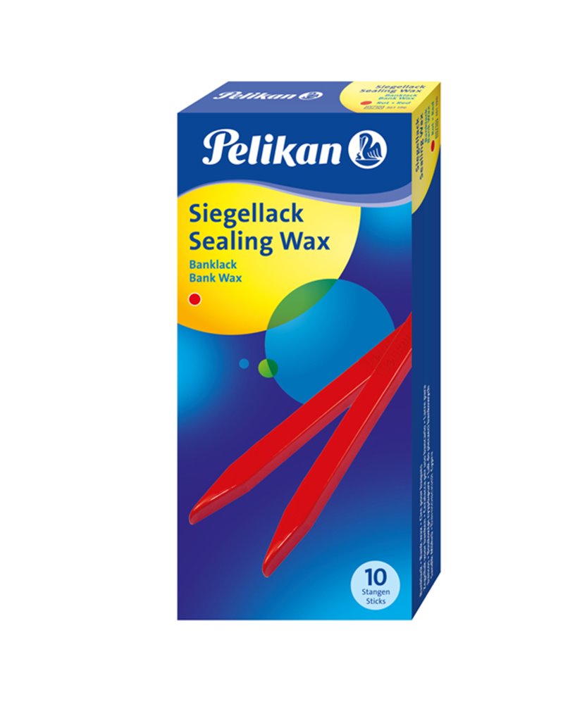 CERALACCA ROSSA 15/10 STECCHE PELIKAN 400GR FINE PER LETTERE
