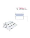25 BUSTE BIANCHE 110X230MM S/FINESTRA 90GR Silver 90 Strip