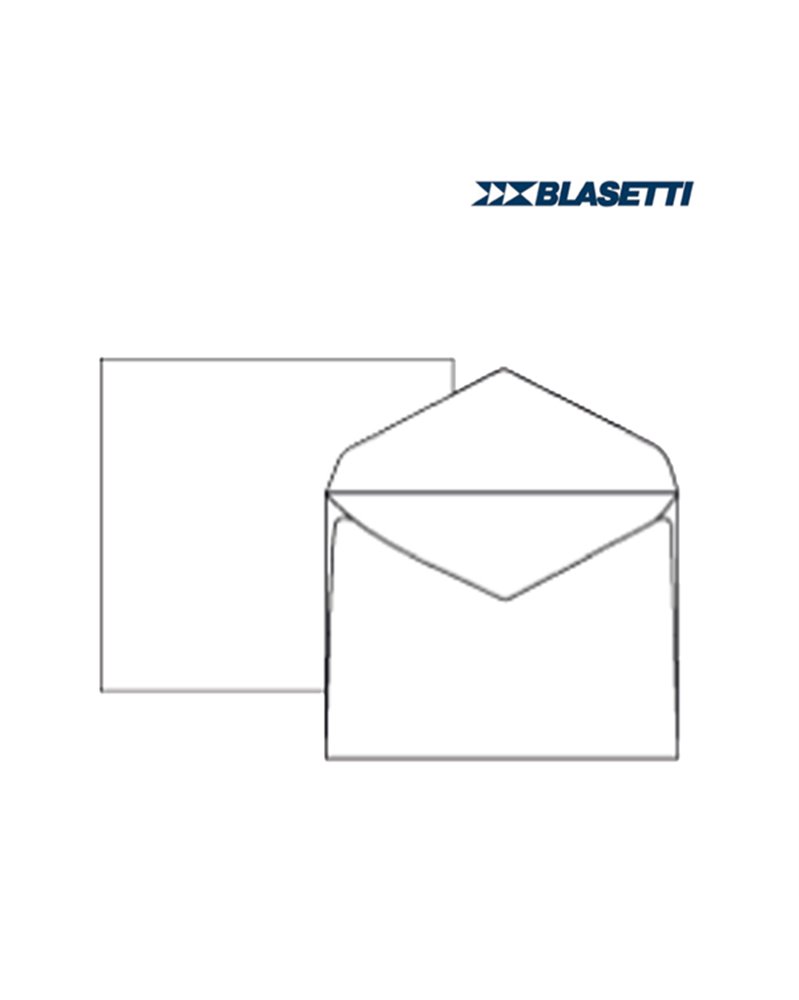 500 BUSTE BIANCHE 180X240MM 100GR LEMBO GOMMATO CAMPIDOGLIO