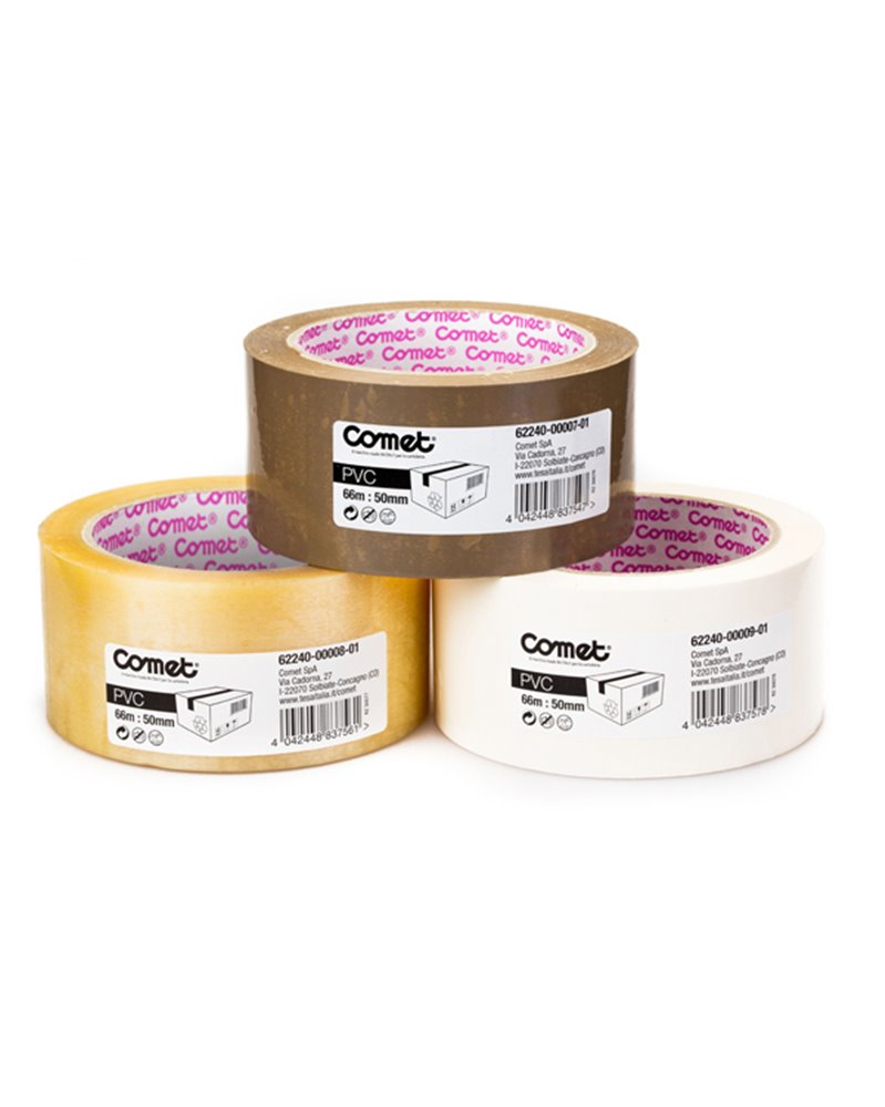 NASTRO ADESIVO 66MTX50MM AVANA PVC 62-240 COMET