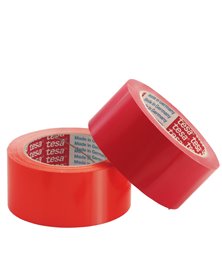 NASTRO ADESIVO PVC 66MTX50MM ROSSO 4204 TESA