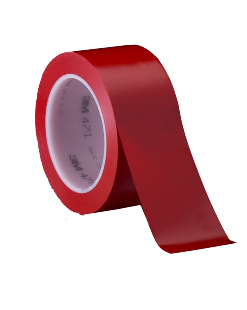 NASTRO ADESIVO VINILICO 50MMX33MT ROSSO ScotchÂ® 471