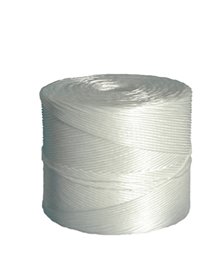 BOBINA DI SPAGO BIANCO IN FIBRA PPL 1/500 1000MT 2KG