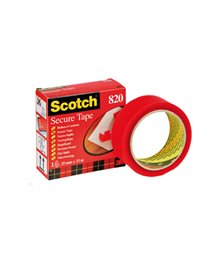 NASTRO ANTIEFFRAZIONE ROSSO ScotchÂ® 820-3533-S 35MMX33MT 3M