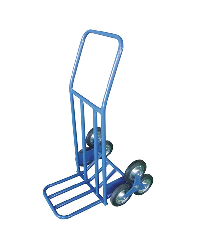 CARRELLO PORTATUTTO C/RUOTE PER SCALE portata max 120Kg