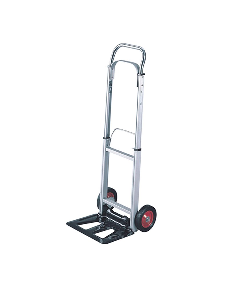 CARRELLO PORTATUTTO IN ALLUMINIO PIEGHEVOLE C/RUOTE portata max 90Kg