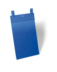 50 buste identificazione con fascette 210x297mm (A4-VERT.) art.1750 Blu DURABLE