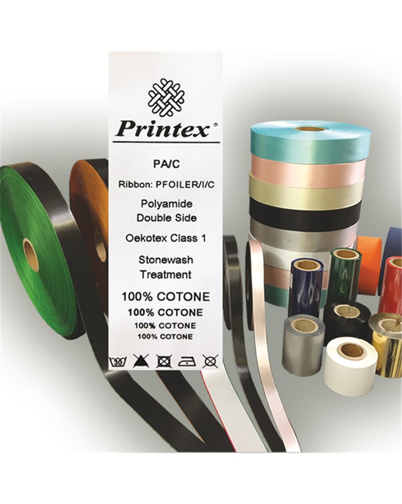 Nastro in tessuto Trasf. Termico f.to H30mm x 50mt - Printex