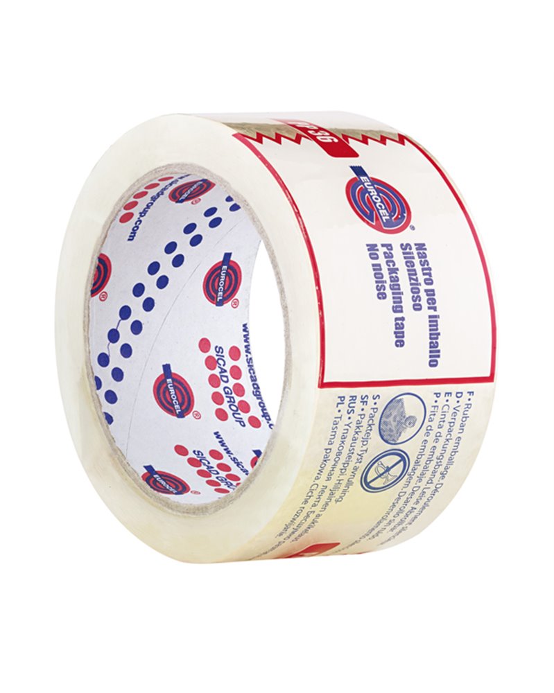 Nastro adesivo 50mm x 66m Bianco PP36NN Eurocel