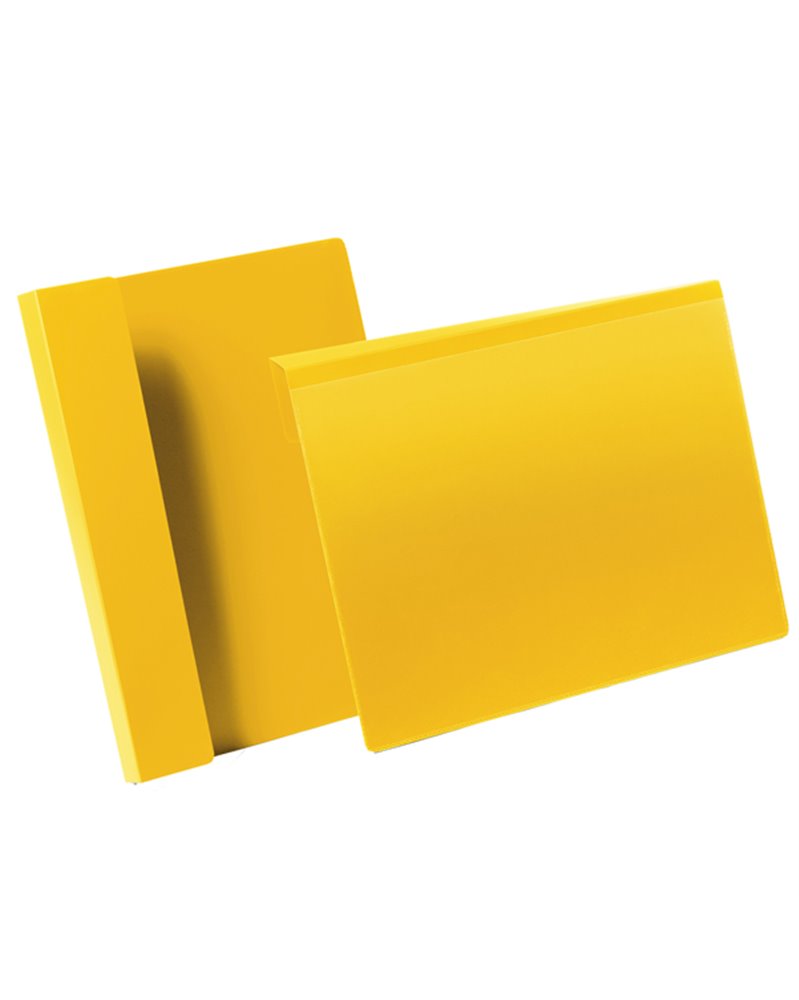 50 buste identificazione con aletta 210x297mm (A4-oriz) 1723 Giallo Durable