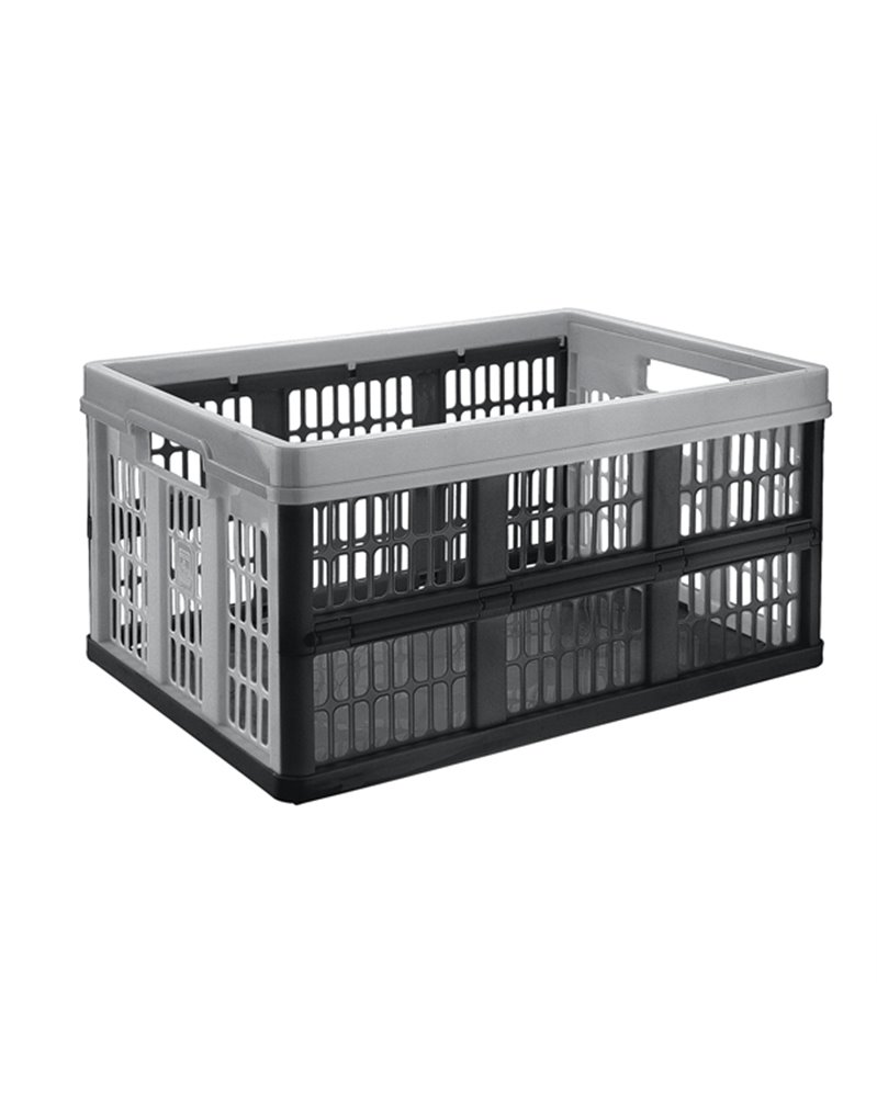 CASSETTA PIEGHEVOLE IN PLASTICA GRIGIA 475x345mm H 235mm CEP CASSETTA PIEGHEVOLE IN PLASTICA GRIGIA 475x345mm H 235mm CEP
