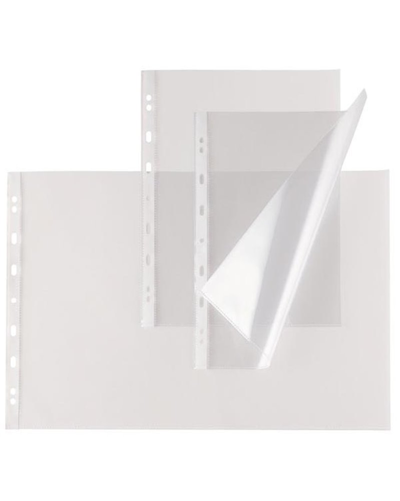 10 buste forate ATLA T 150 35x50cm liscio SEI ROTA