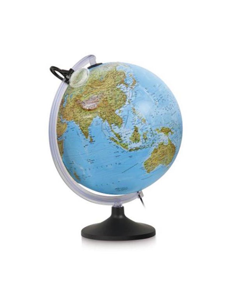 GLOBO GEOGRAFICO ILLUMINATO A RILIEVO URANIO Ø 30CM NOVARICO GLOBO GEOGRAFICO ILLUMINATO A RILIEVO URANIO Ø 30CM NOVARICO