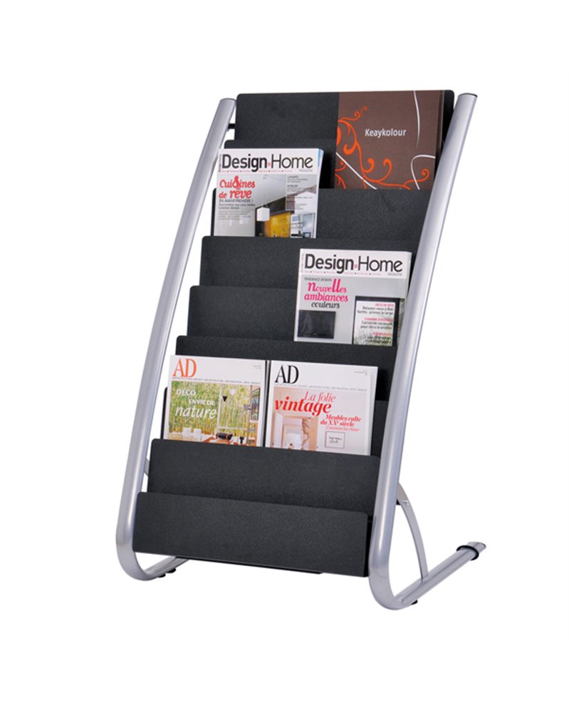 PORTARIVISTE DA TERRA 58X50X93CM - 8 TASCHE ALBA