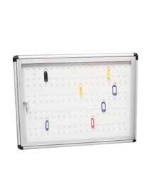 BACHECA MURALE PORTACHIAVI 45X60 - 90 POSTI