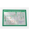 CORNICE MAGNETICA DURAFRAME A3 - 29,7X42CM VERDE DURABLE