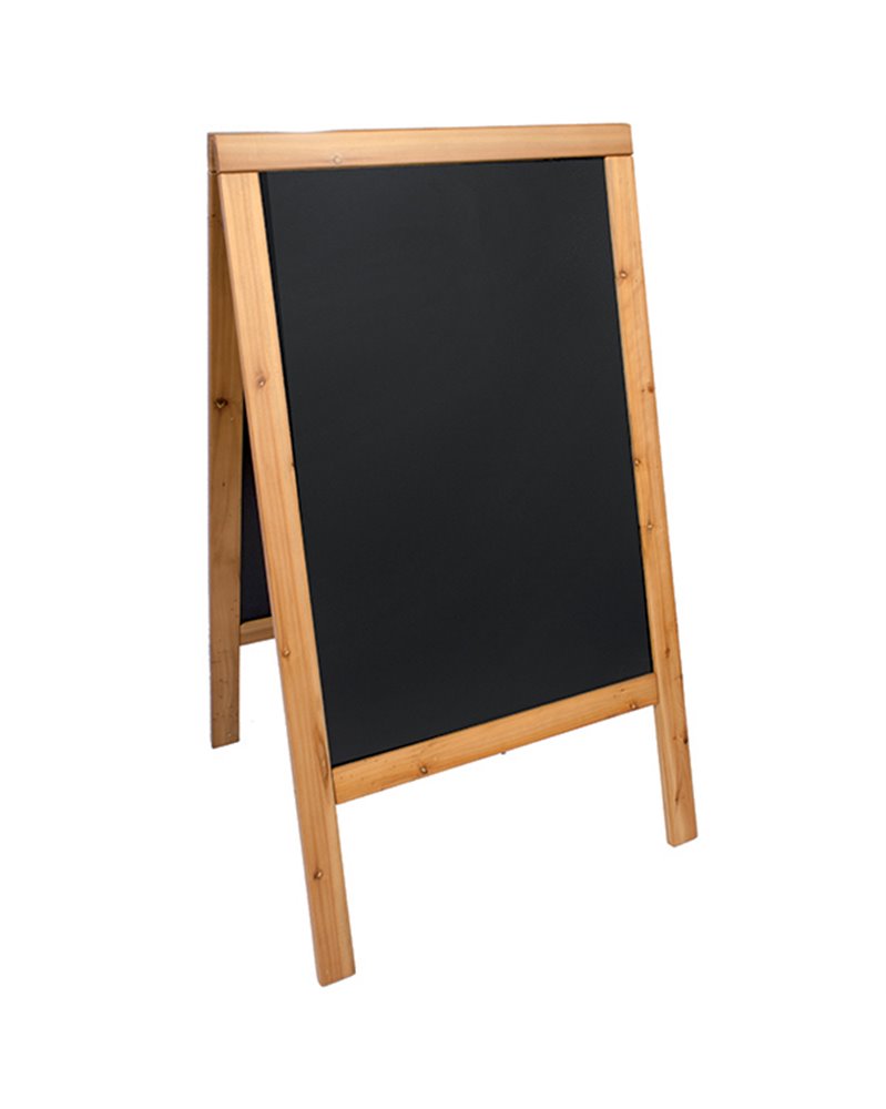 LAVAGNA TEAK A CAVALLETTO 69x125cm SANDWICH Securit