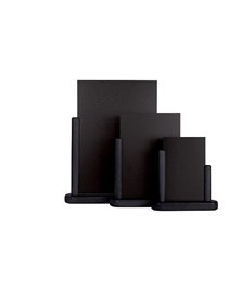 LAVAGNA DA TAVOLO NERO A5-20x23x6cm ELEGANT Securit