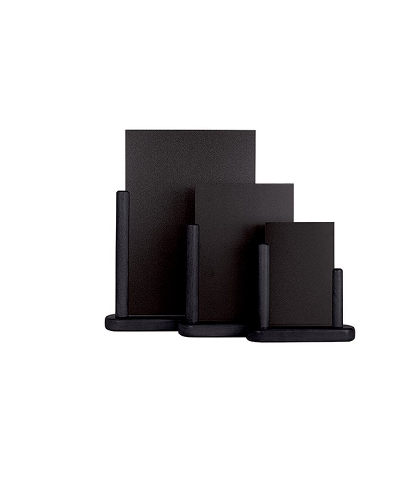 LAVAGNA DA TAVOLO NERO A5-20x23x6cm ELEGANT Securit