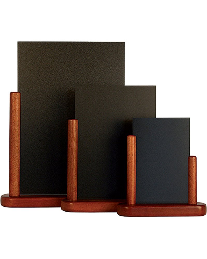LAVAGNA DA TAVOLO MOGANO A6-15,5x17x5cm ELEGANT Securit LAVAGNA DA TAVOLO MOGANO A6-15,5x17x5cm ELEGANT Securit